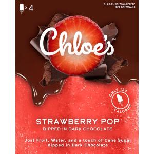 chloe's - Strawberry Dipped Pops