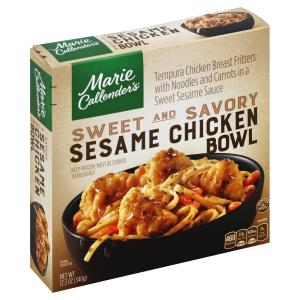 Marie callender's - Sweet & Savory Sesame Chicken Bowl