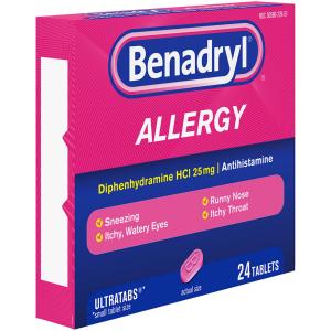 Benadryl - Tablets 25mg