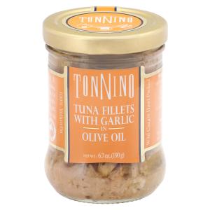 Tonnino - Tuna Fillet W Garlc in Olive Oil