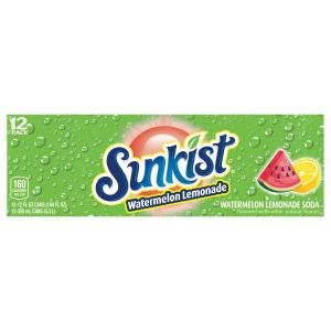 Sunkist - Watermelon Lemonade Soda