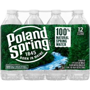 Poland Spring - Wtr 1 2 Liter 12 Pack